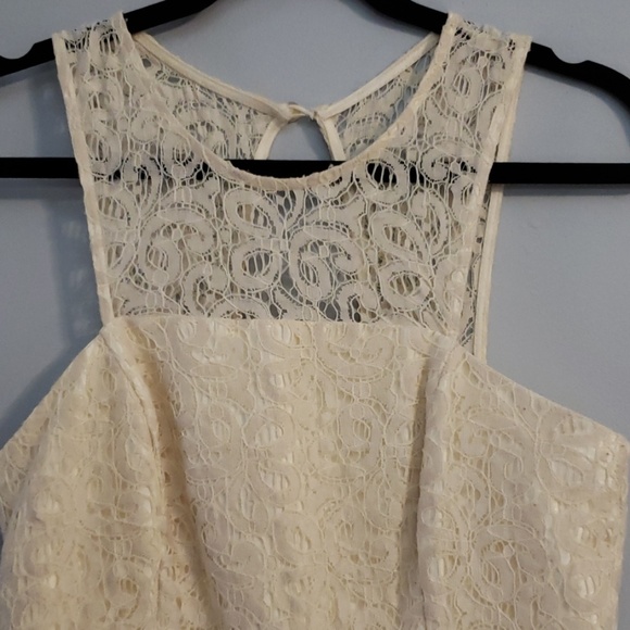 The Limited sz 6 ivory dress - Picture 2 of 8